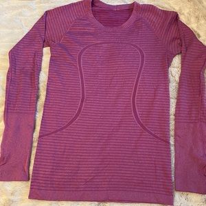 Lululemon long sleeve swiftly tech